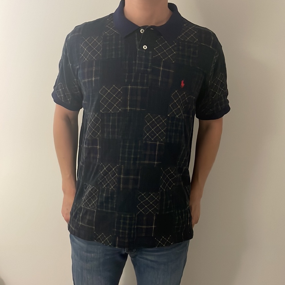 Vintage Patchwork ‘Made in Hong Kong’ Ralph Lauren Polo